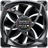 Gehäuselüfter MONTECH RX120 PWM BLACK