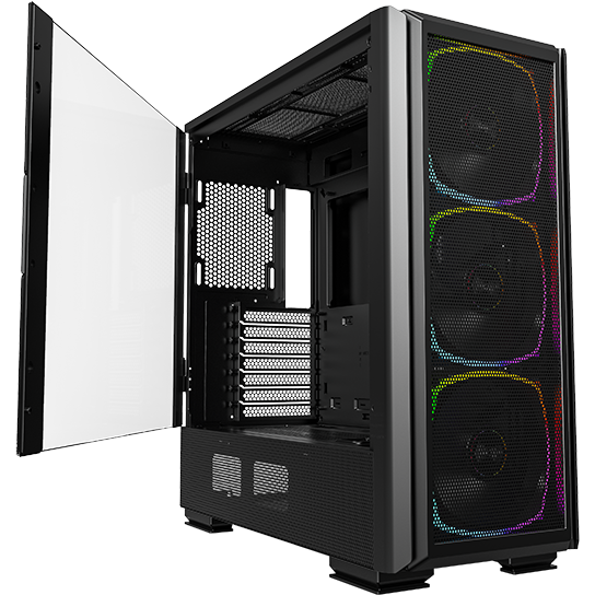 Gehäuse MONTECH SKY TWO GX Black - SKY TWO GX BK - Foto 2