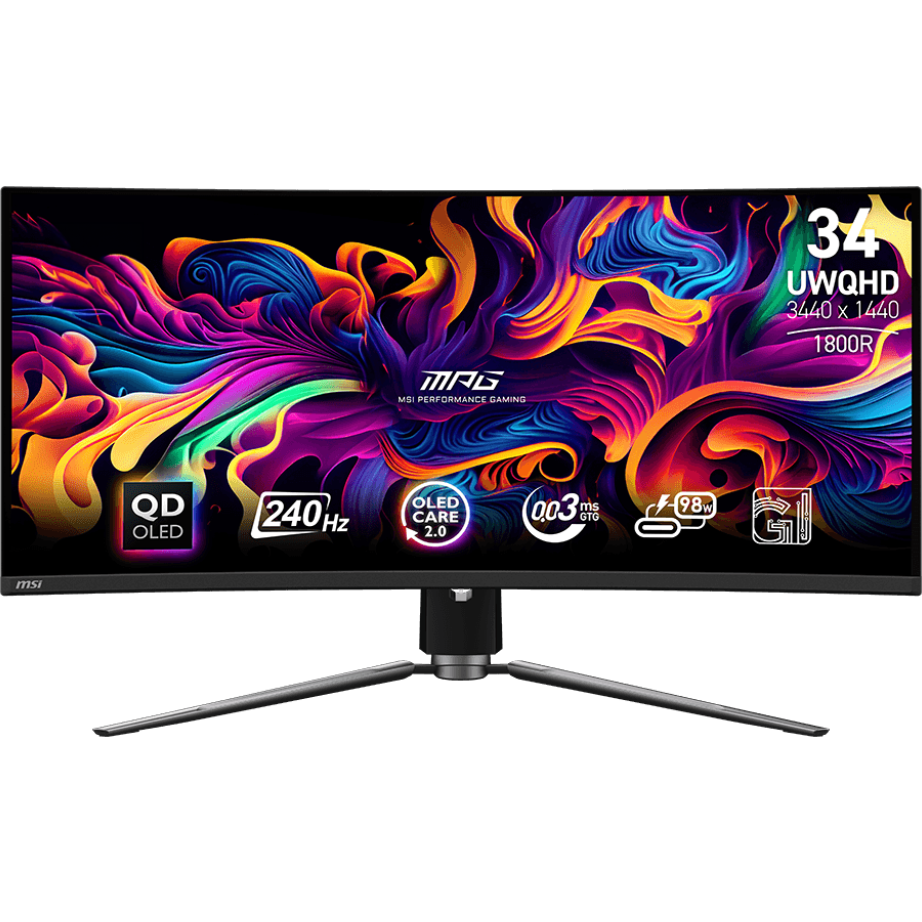 Écran MSI 34" MPG 341CQPX QD-OLED - 9S6-3DD04T-013