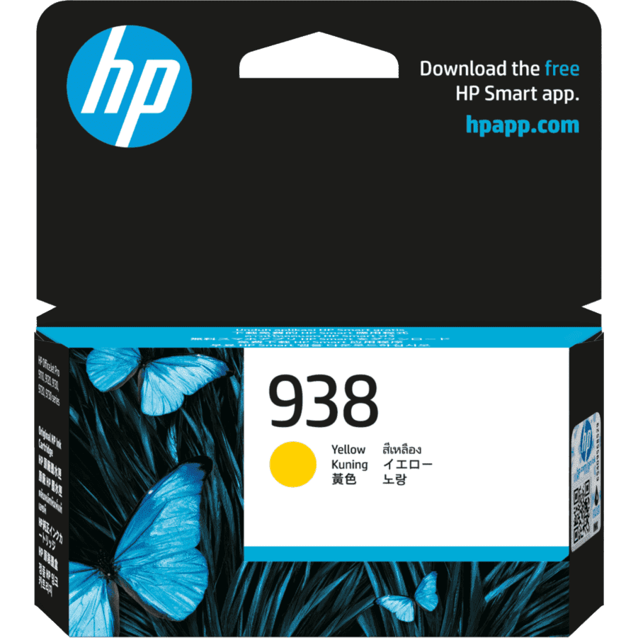 Kassette HP 4S6X7PE (№938) Yellow