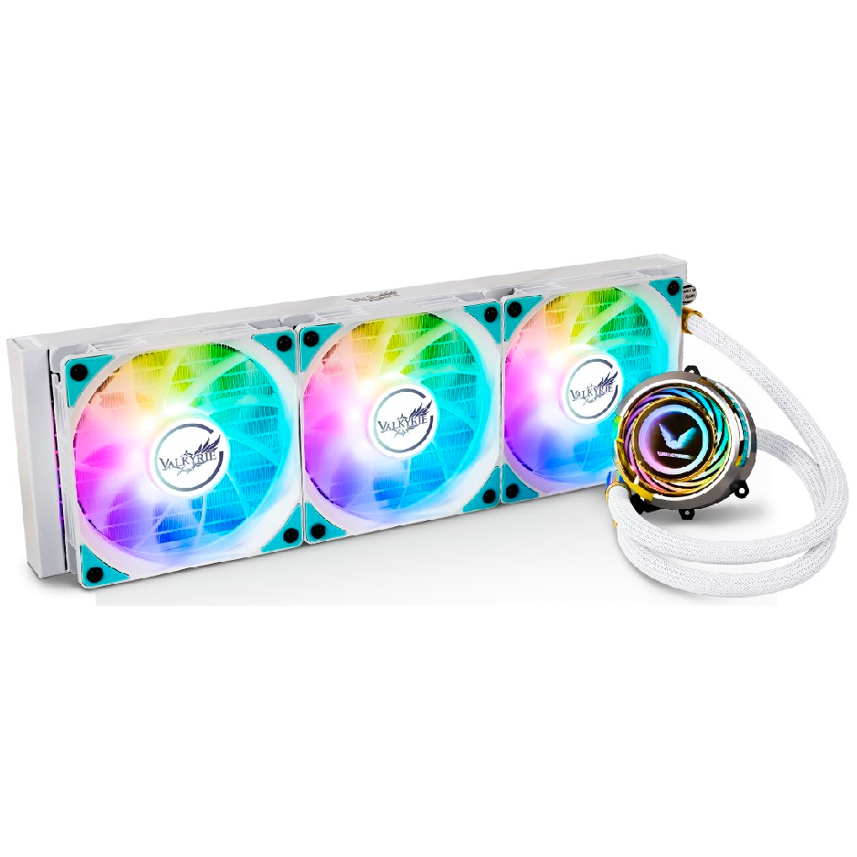 Système de refroidissement par liquide Valkyrie Jarn 360 ARGB White - HW C360W