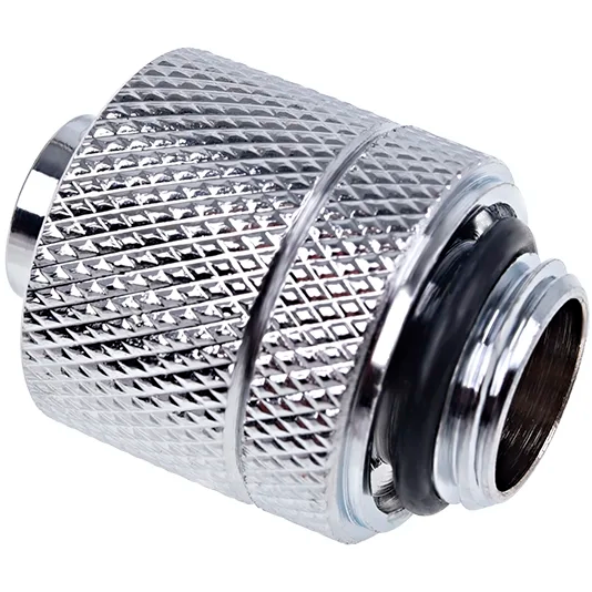 Set von Fittingen Alphacool Eiszapfen 13/10mm Anschraubtulle G1/4 - Chrome Sixpack (17229) - Foto 2