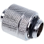 Set von Fittingen Alphacool Eiszapfen 13/10mm Anschraubtulle G1/4 - Chrome Sixpack (17229) - Foto 2