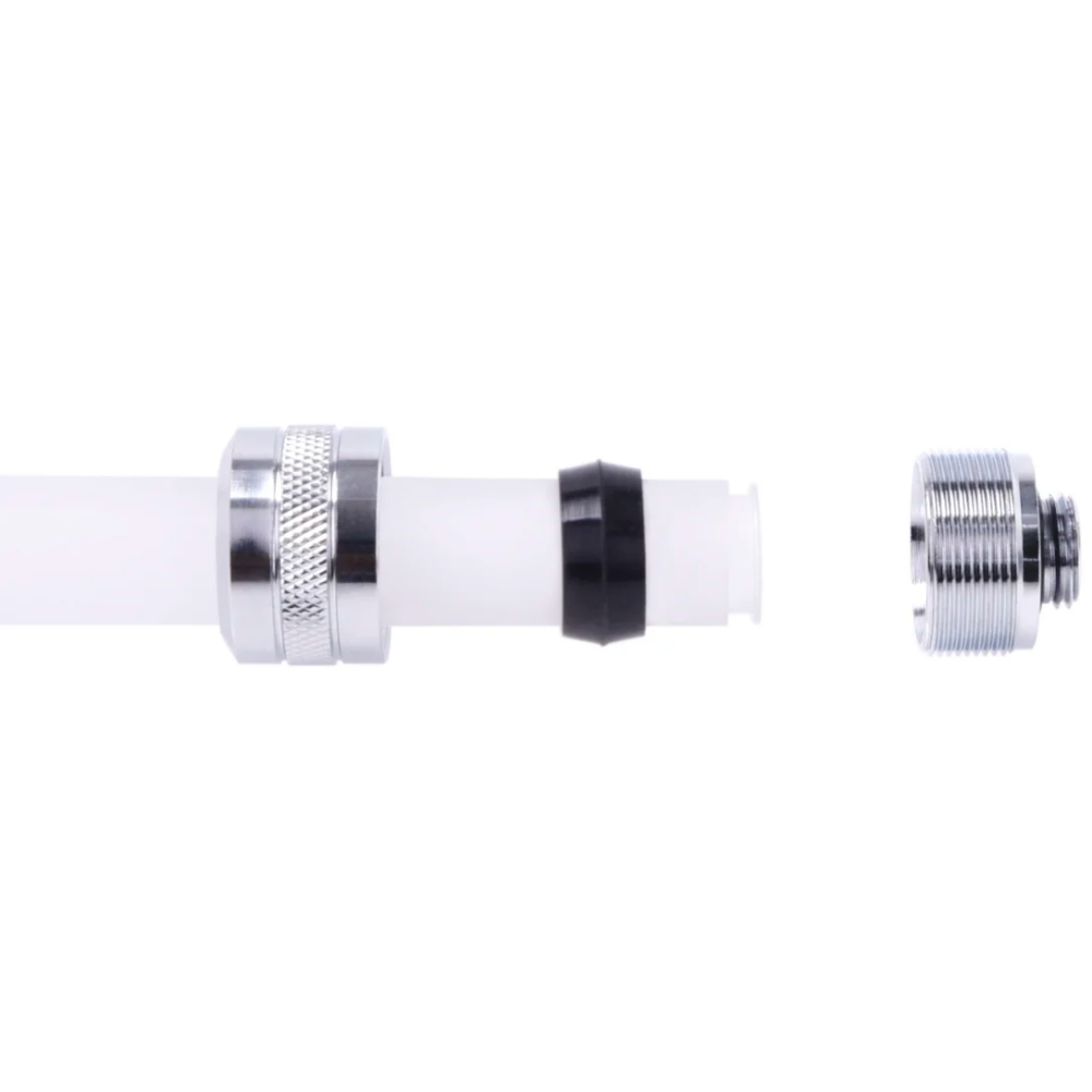 Fitting Alphacool Eiszapfen PRO 16mm HardTube Fitting G1/4 - Chrome (17472) - Foto 3