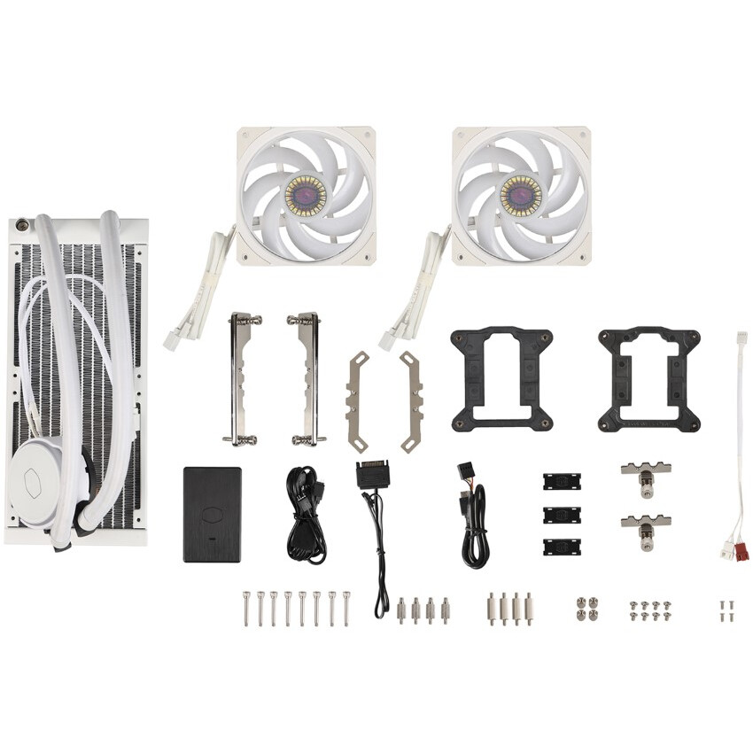 Flüssigkeitskühlsystem Cooler Master MasterLiquid PL240 Flux (MLY-D24M-A23PZ-RW) - Foto 5