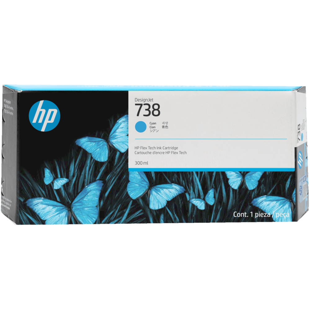 Kassette HP 676M6A (№738) Cyan