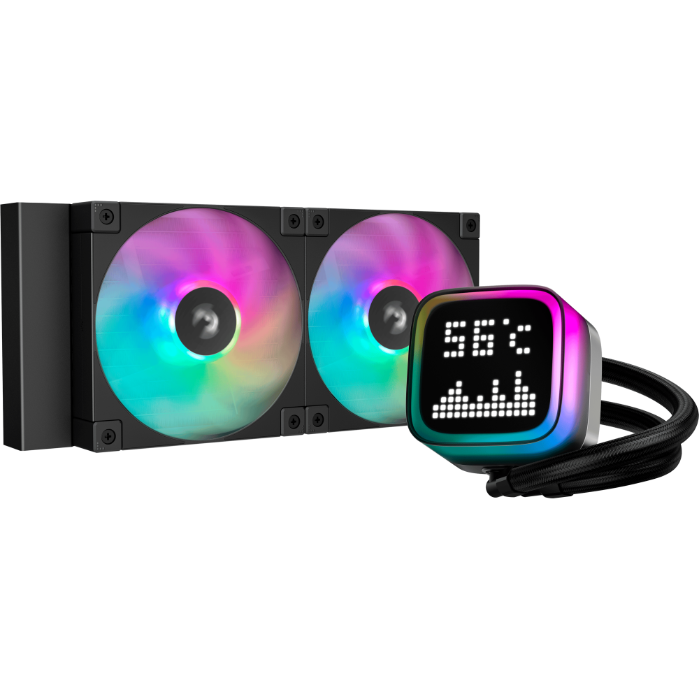 système de refroidissement liquide DeepCool LP240 - R-LP240-BKMSNC-G-1