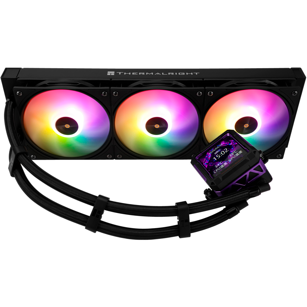 Wassergekühltes Kühlsystem Thermalright Frozen Warframe PRO 360 Black ARGB - F-WFRAME-PRO-360-BL-ARGB - Foto 4
