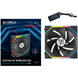 Gehäuselüfter Lian Li UNI Fan SL Wireless 120 Reverse Blade Black (G99.12RSL1W1B.R0)