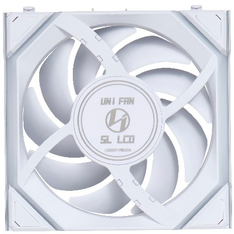 Gehäuselüfter Lian Li UNI Fan SL Wireless LCD 120 Reverse Blade White - G99.12RSLLCD1W1W.R0 - Foto 3