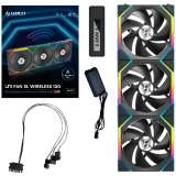 Gehäuselüfter Lian Li UNI Fan SL Wireless 120 Black (3 pcs) (G99.12SL1W3B.R0)
