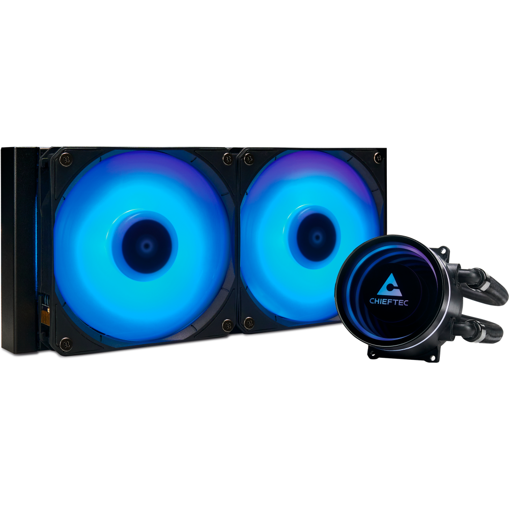 Flüssigkeitskühlsystem Chieftec Iceberg 240 - CLC-240-RGB