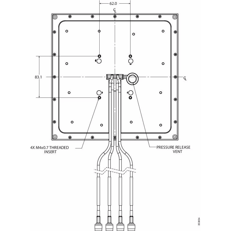 Antennen Cisco AIR-ANT2566D4M-RS= - Foto 3