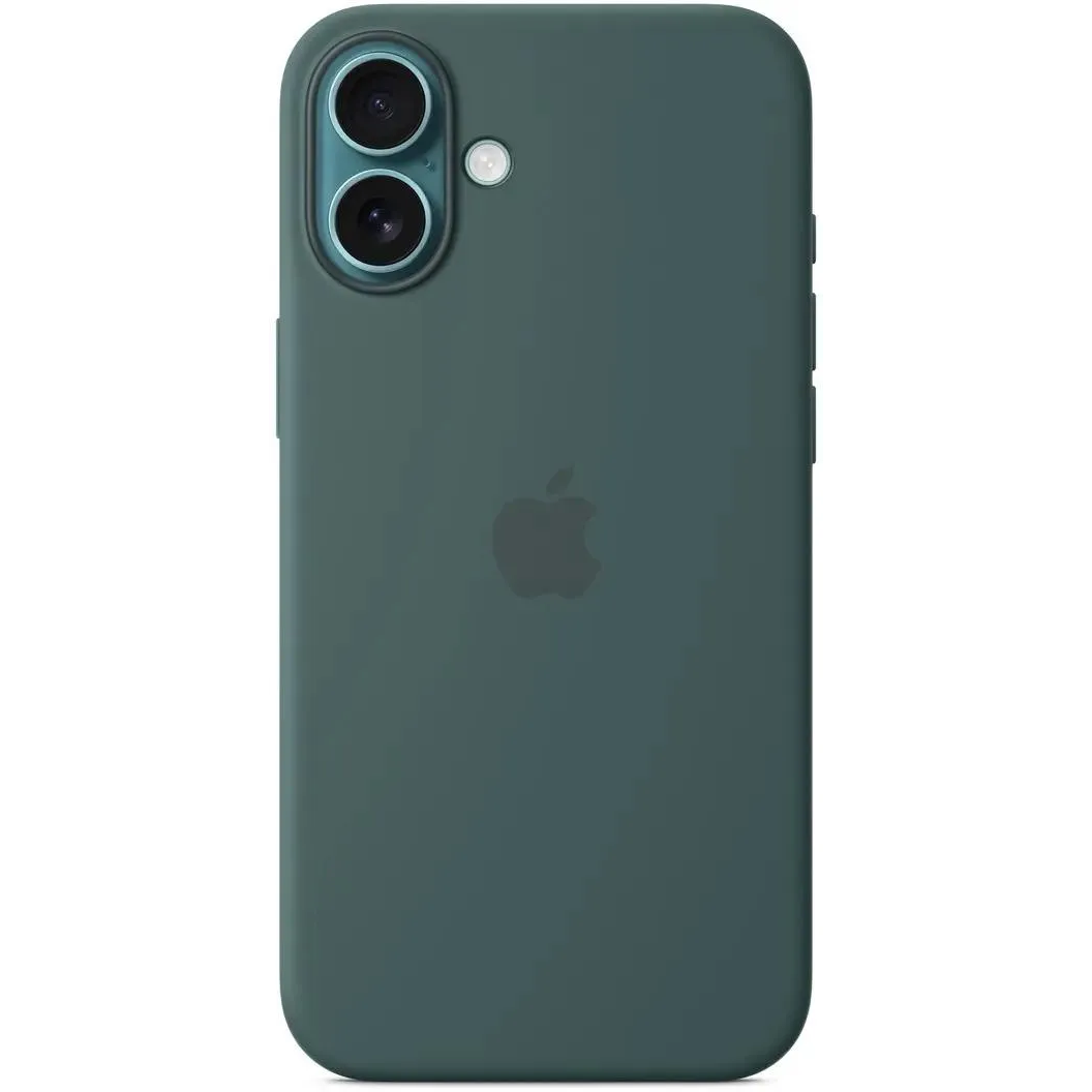 Gehäuse Apple iPhone 16 Plus Silicone Case with MagSafe Lake Green (MYYH3) - MYYH3ZM/A - Foto 3