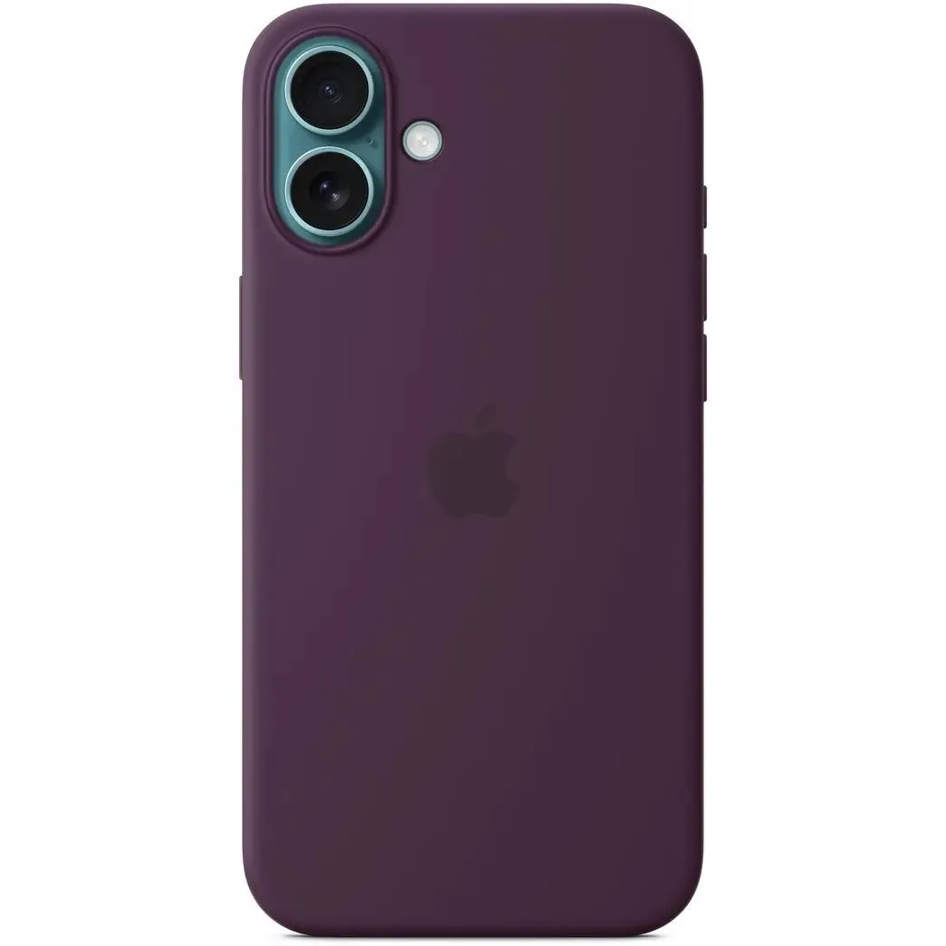 Schutzhülle Apple iPhone 16 Plus Silicone Case with MagSafe Plum (MYYD3) - MYYD3ZM/A - Foto 3