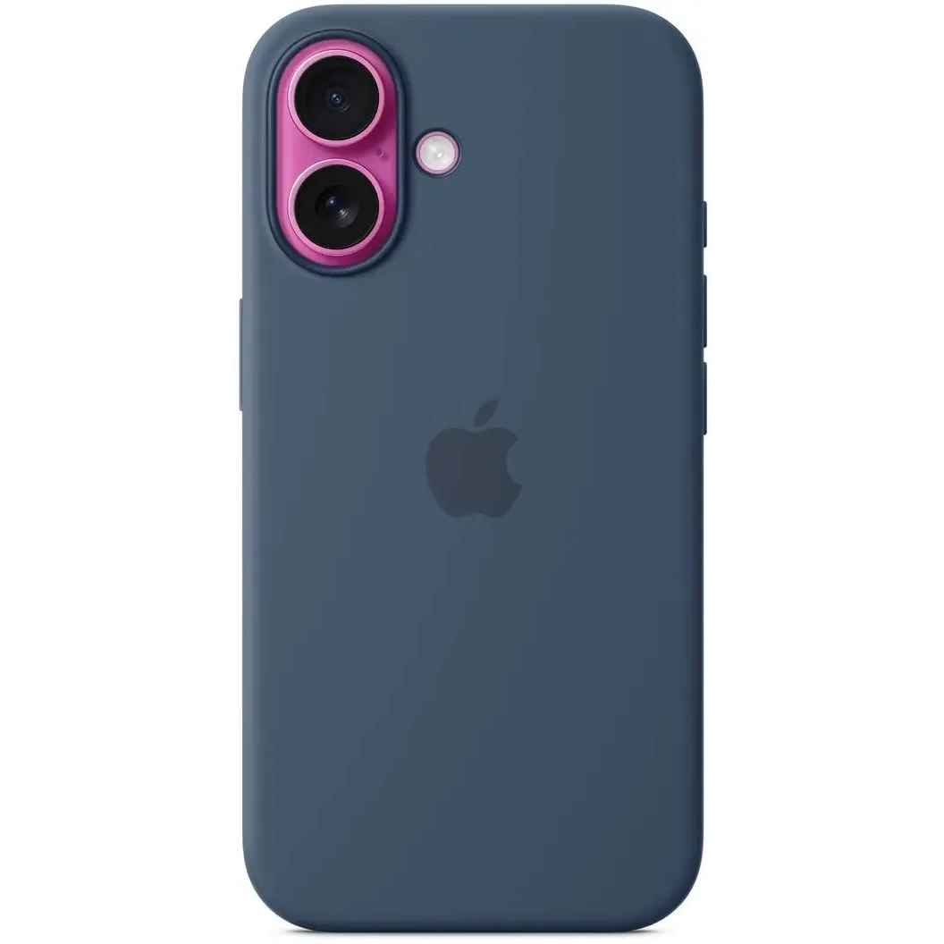 Gehäuse Apple iPhone 16 Silicone Case with MagSafe Denim (MYY23) - MYY23ZM/A