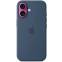 Gehäuse Apple iPhone 16 Silicone Case with MagSafe Denim (MYY23) - MYY23ZM/A
