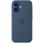 Gehäuse Apple iPhone 16 Silicone Case with MagSafe Denim (MYY23) - MYY23ZM/A - Foto 3