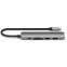 Docking-Station Satechi 6-in-1 USB-C Slim Multiport Adapter Space Grey - ST-P6SM - Foto 2