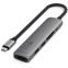 Docking-Station Satechi 6-in-1 USB-C Slim Multiport Adapter Space Grey - ST-P6SM - Foto 3