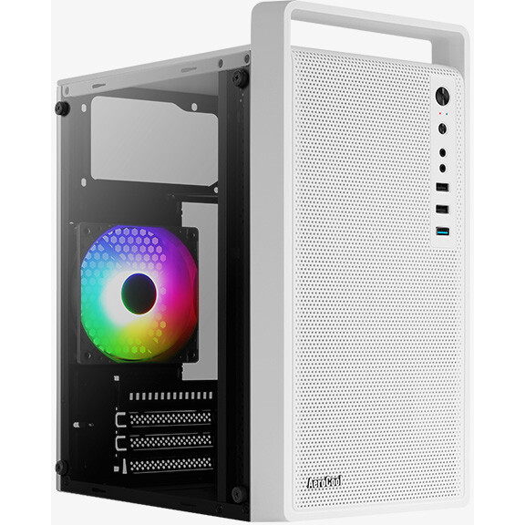 Gehäuse AeroCool CS-109-G-WT-v1 White - EN72383