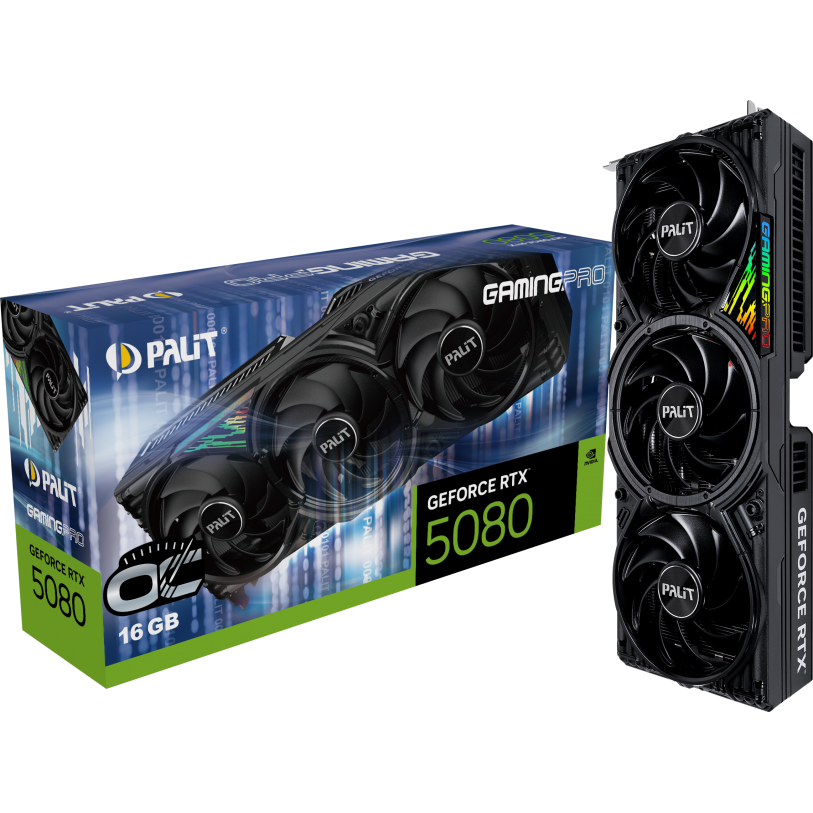 carte graphique NVIDIA GeForce RTX 5080 Palit GamingPro OC 16GB (NE75080S19T2-GB2031A) - photo 10
