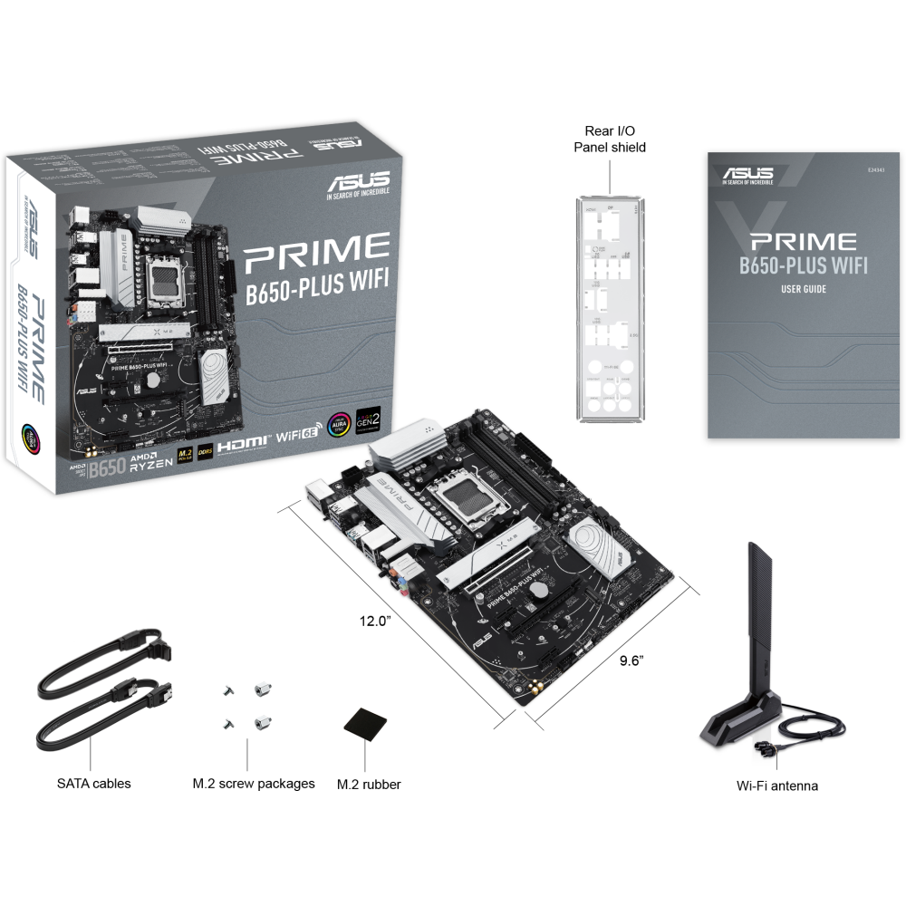 Mainboard ASUS PRIME B650-PLUS WIFI - Foto 6