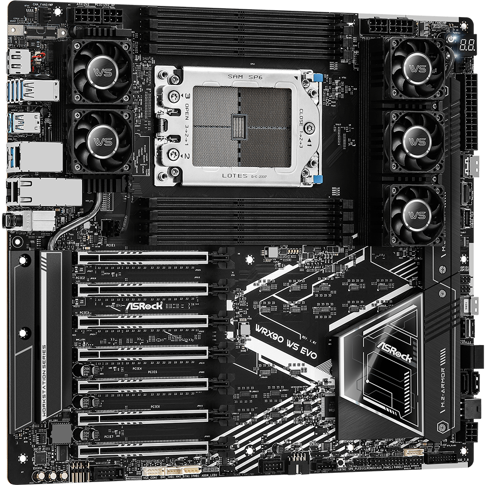 Carte mère de serveur ASRock WRX90 WS EVO - photo 2
