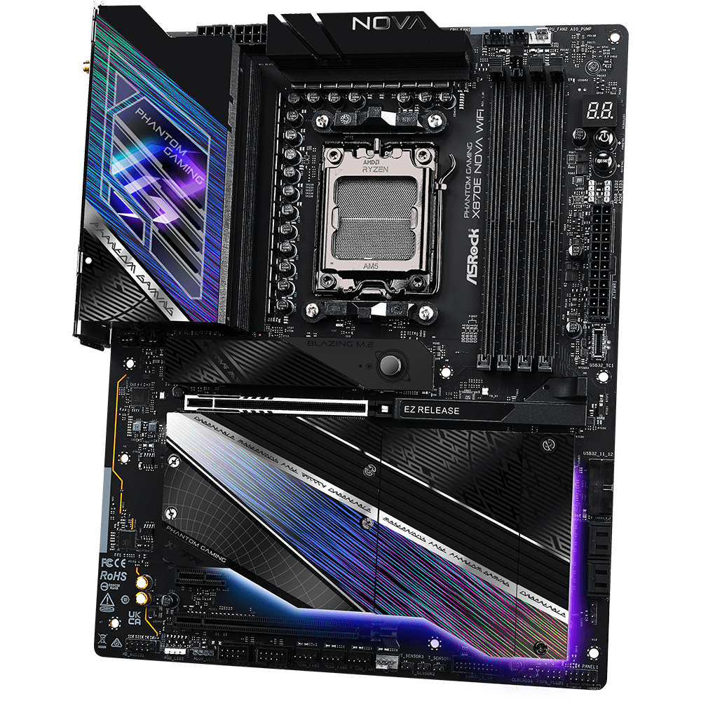Carte mère ASRock X870E Nova WiFi - photo 3