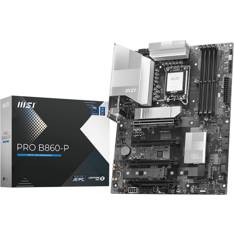 Motherboard MSI PRO B860-P - Foto 5