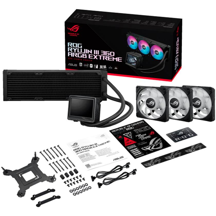 Système de refroidissement liquide ASUS ROG RYUJIN III 360 ARGB EXTREME - 90RC0131-M0EAY0 - photo 12
