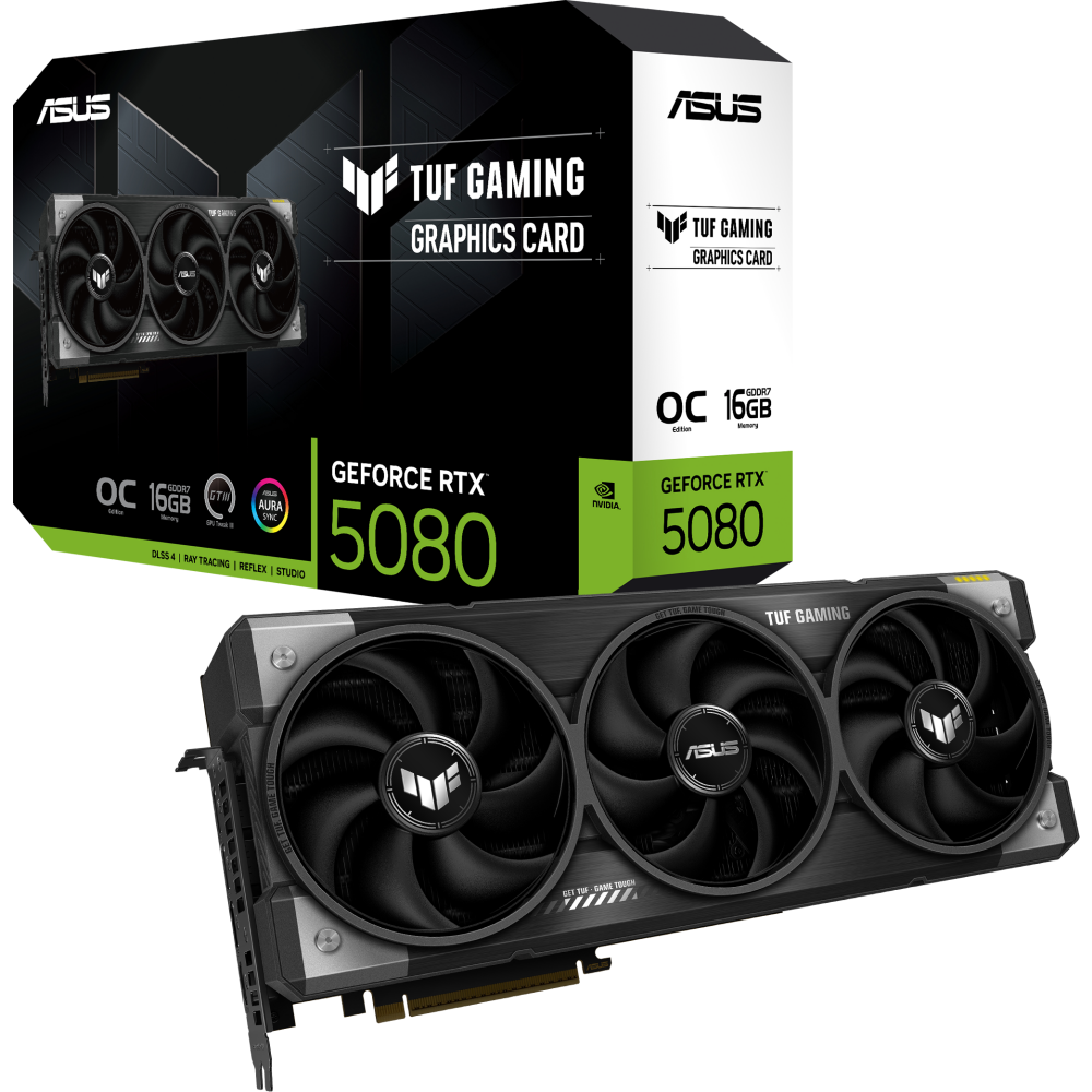 carte graphique NVIDIA GeForce RTX 5080 ASUS TUF Gaming OC 16GB (TUF-RTX5080-O16G-GAMING) - photo 12