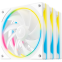 Gehäuselüfter DeepCool FL12 SE WH (3 pcs) - R-FL12SE-WHAPN3-G