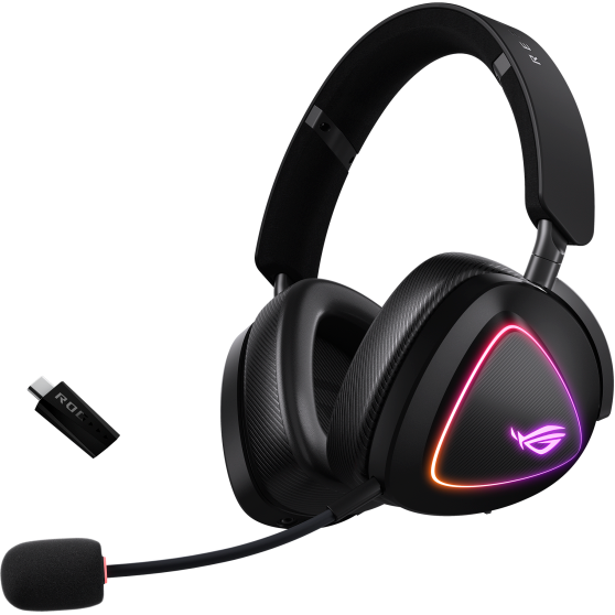 Kopfhörer-Set ASUS ROG Delta II Black - 90YH03W0-BHUA00
