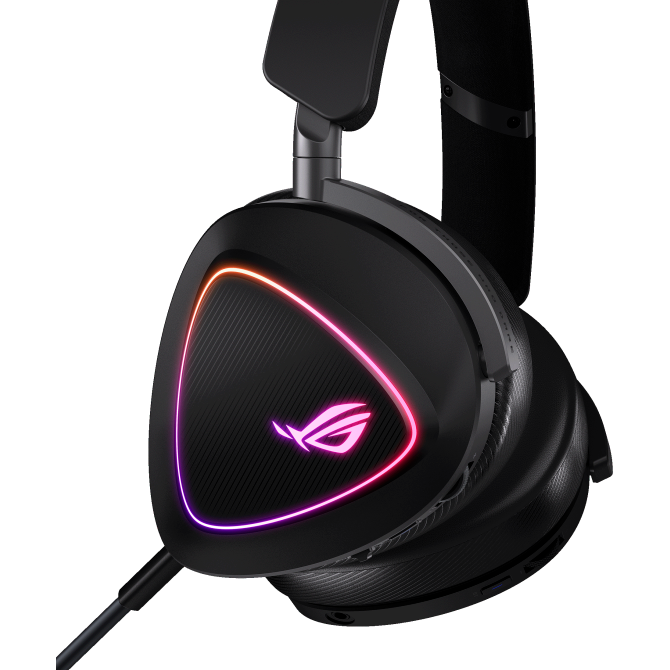 Kopfhörer-Set ASUS ROG Delta II Black - 90YH03W0-BHUA00 - Foto 2