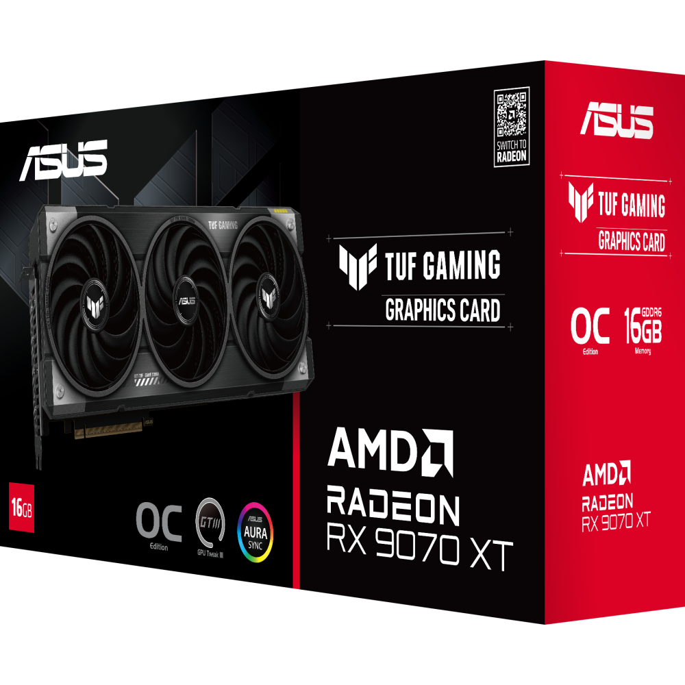 carte graphique AMD Radeon RX 9070 XT ASUS OC 16GB (TUF-RX9070XT-O16G-GAMING) - photo 10