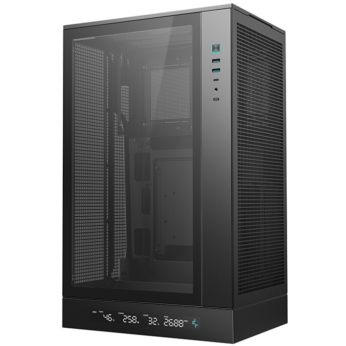 Gehäuse DeepCool CH270 Digital Black - R-CH270-BKNDM0-G-1
