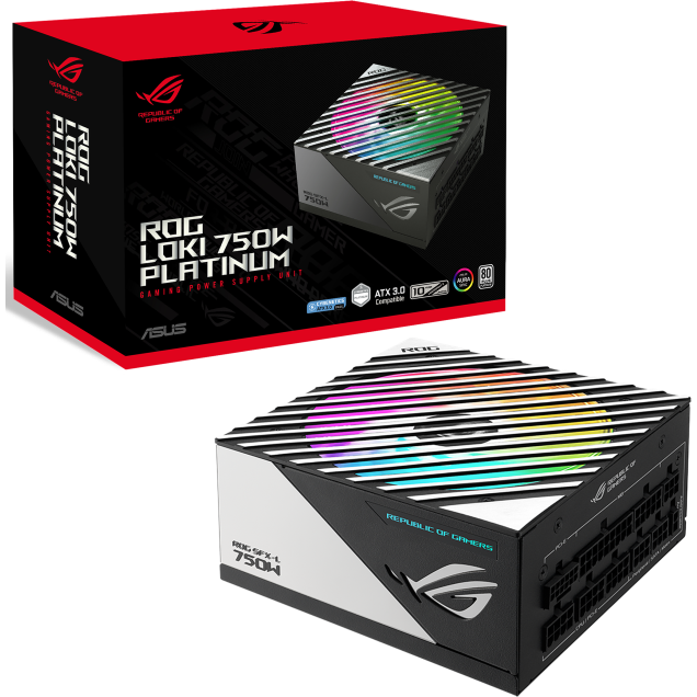 Netzteil 750W ASUS ROG LOKI Platinum (ROG-LOKI-750P-SFX-LGAMING) - 90YE00N4-B0NA00 - Foto 12