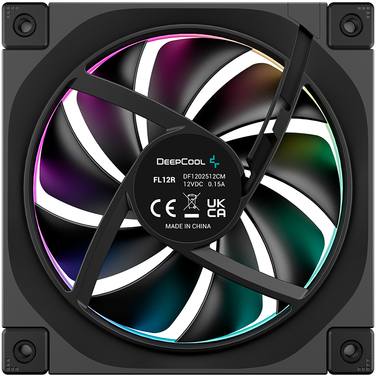 Ventilateur pour boîtier DeepCool FL12R (3 pcs) - FL12R-3 IN 1 - photo 5