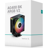 refroidisseur DeepCool AG400 BK ARGB V2 (R-AG400-BKAMMN-GJD)