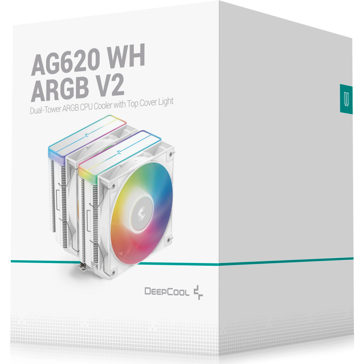 Kühler DeepCool AG620 WH ARGB V2 - R-AG620-WHAMMN-GJD - Foto 10