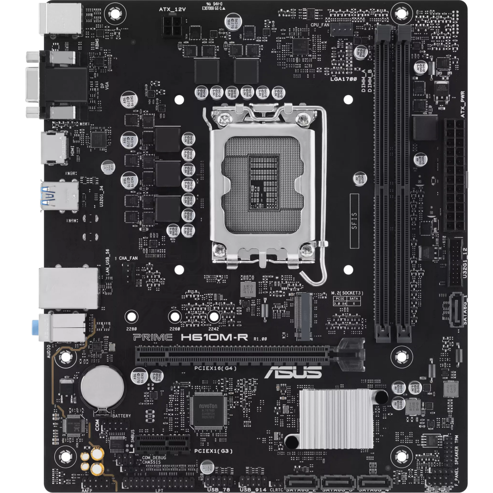 Carte mère ASUS PRIME H610M-R-SI