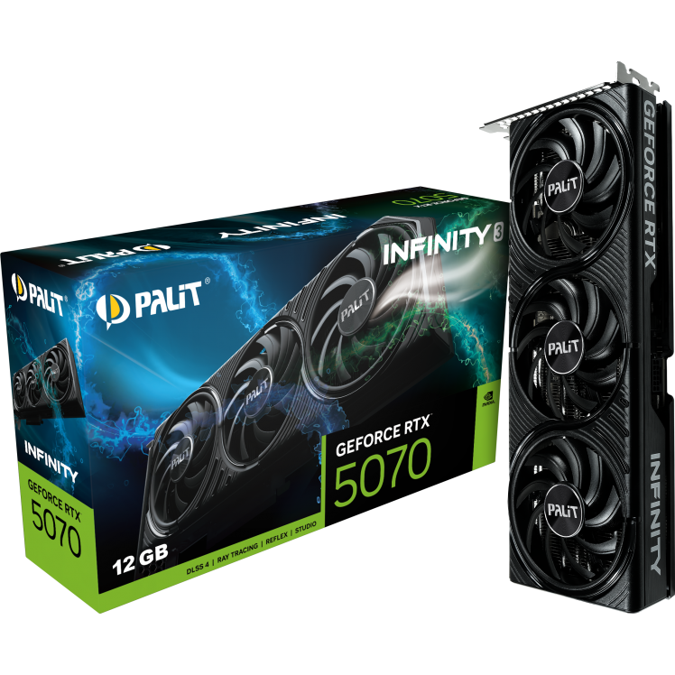 carte graphique NVIDIA GeForce RTX 5070 Palit Infinity 3 12GB (NE75070019K9-GB2050S) - photo 9
