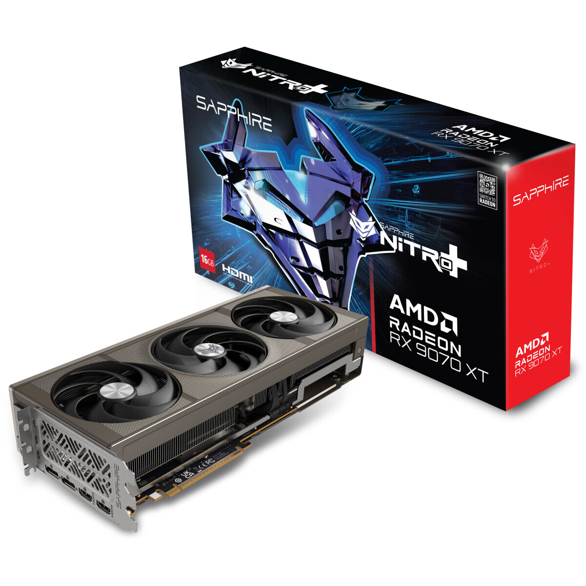 Grafikkarte AMD Radeon RX 9070 XT Sapphire Nitro+ 16GB (11348-01-20G) - Foto 6