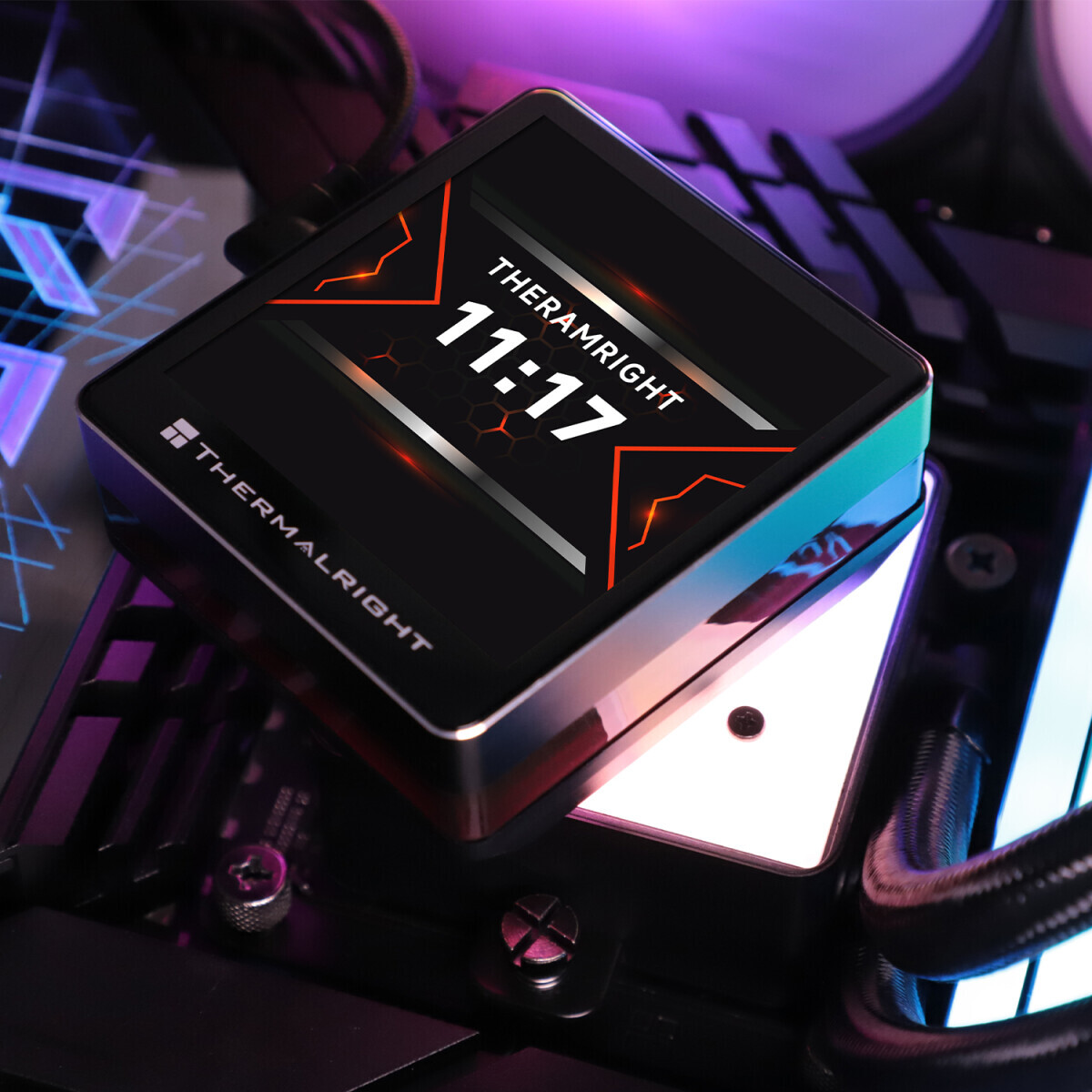 système de refroidissement liquide Thermalright Grand Vision 240 ARGB Black - G-VISION-240-BL-ARGB - photo 8