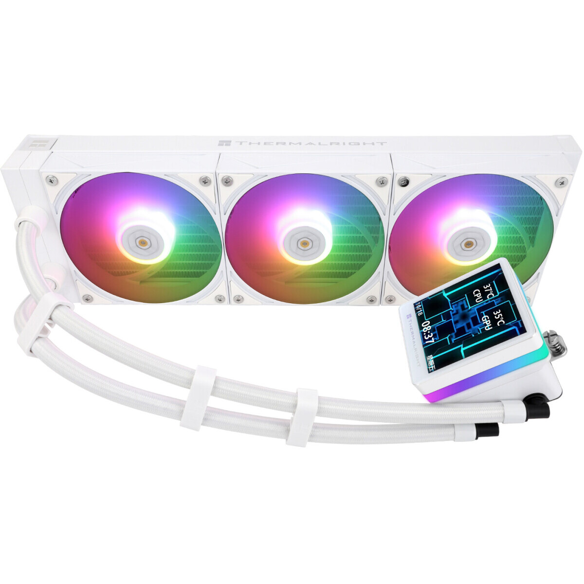 Système de refroidissement liquide Thermalright Grand Vision 360 White ARGB - G-VISION-360-WH-ARGB - photo 7