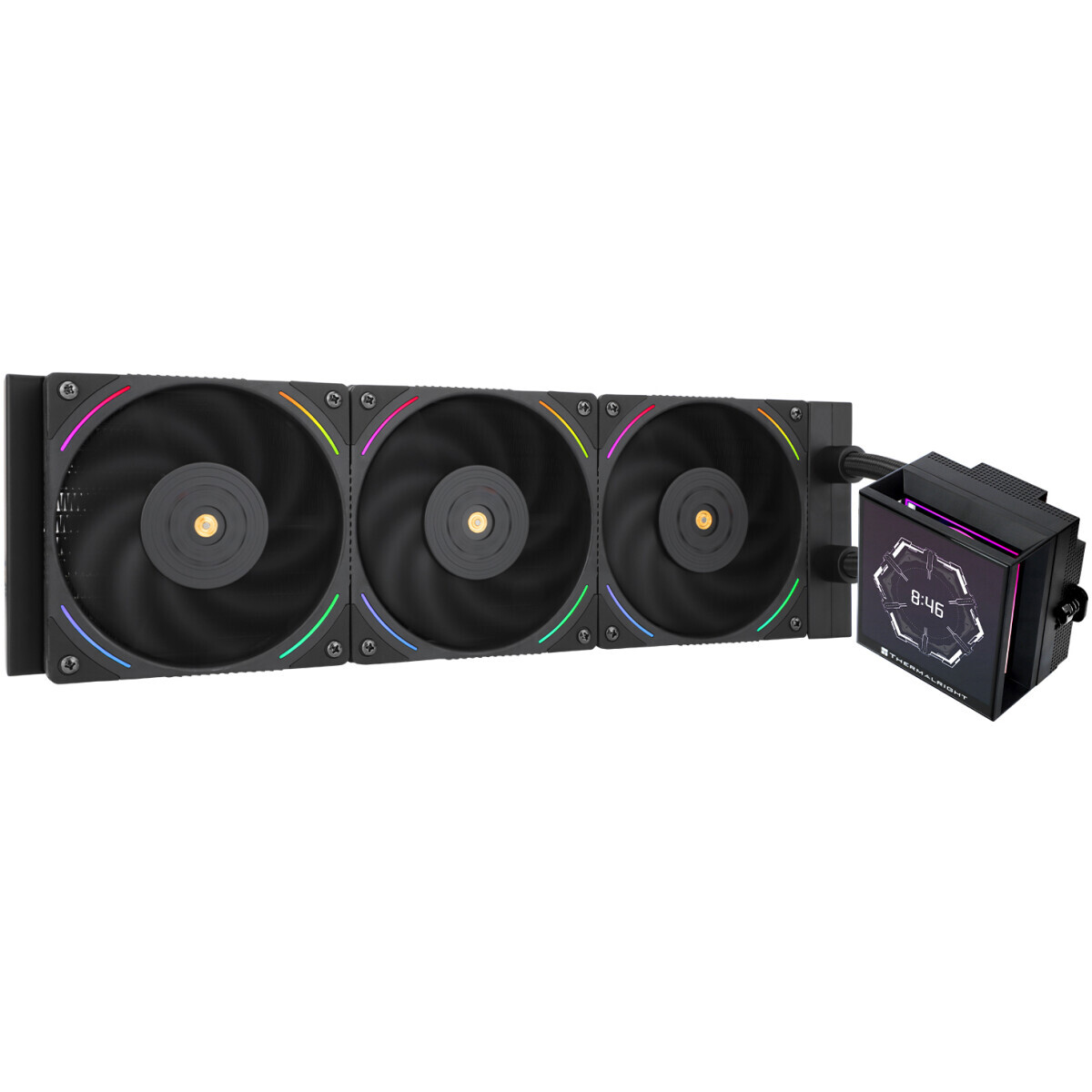 système de refroidissement liquide Thermalright Hyper Vision 360 Black ARGB - H-VISION-360-BL-ARGB