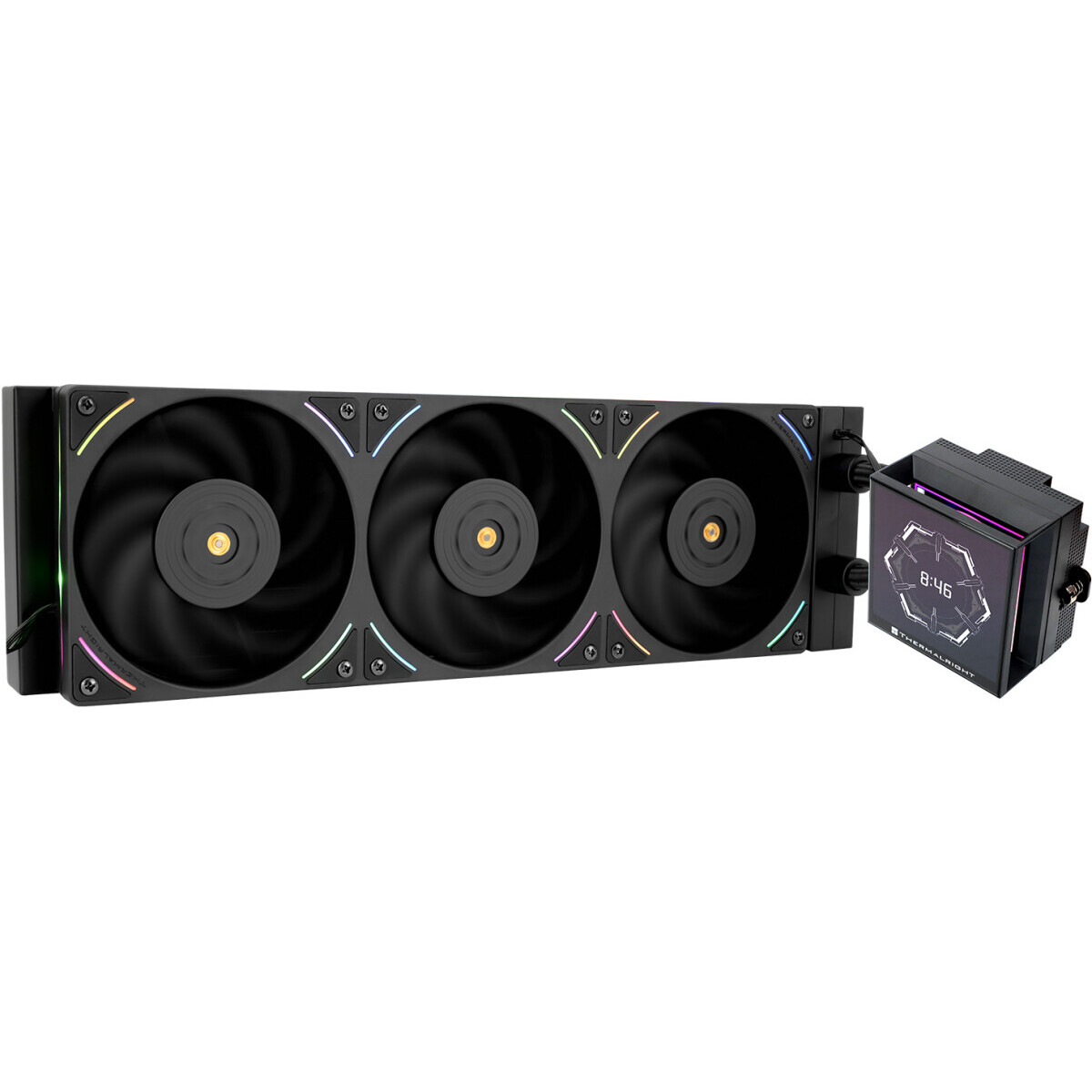 Wasserkühlungssystem Thermalright Hyper Vision 360 UB Black ARGB - H-VISION-360-UB-BL-ARGB
