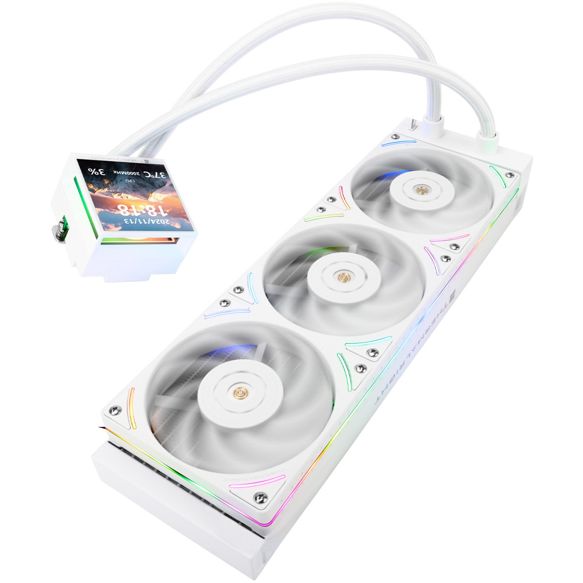 Wasserkühlungssystem Thermalright Hyper Vision 360 UB White ARGB - H-VISION-360-UB-WH-ARGB - Foto 8