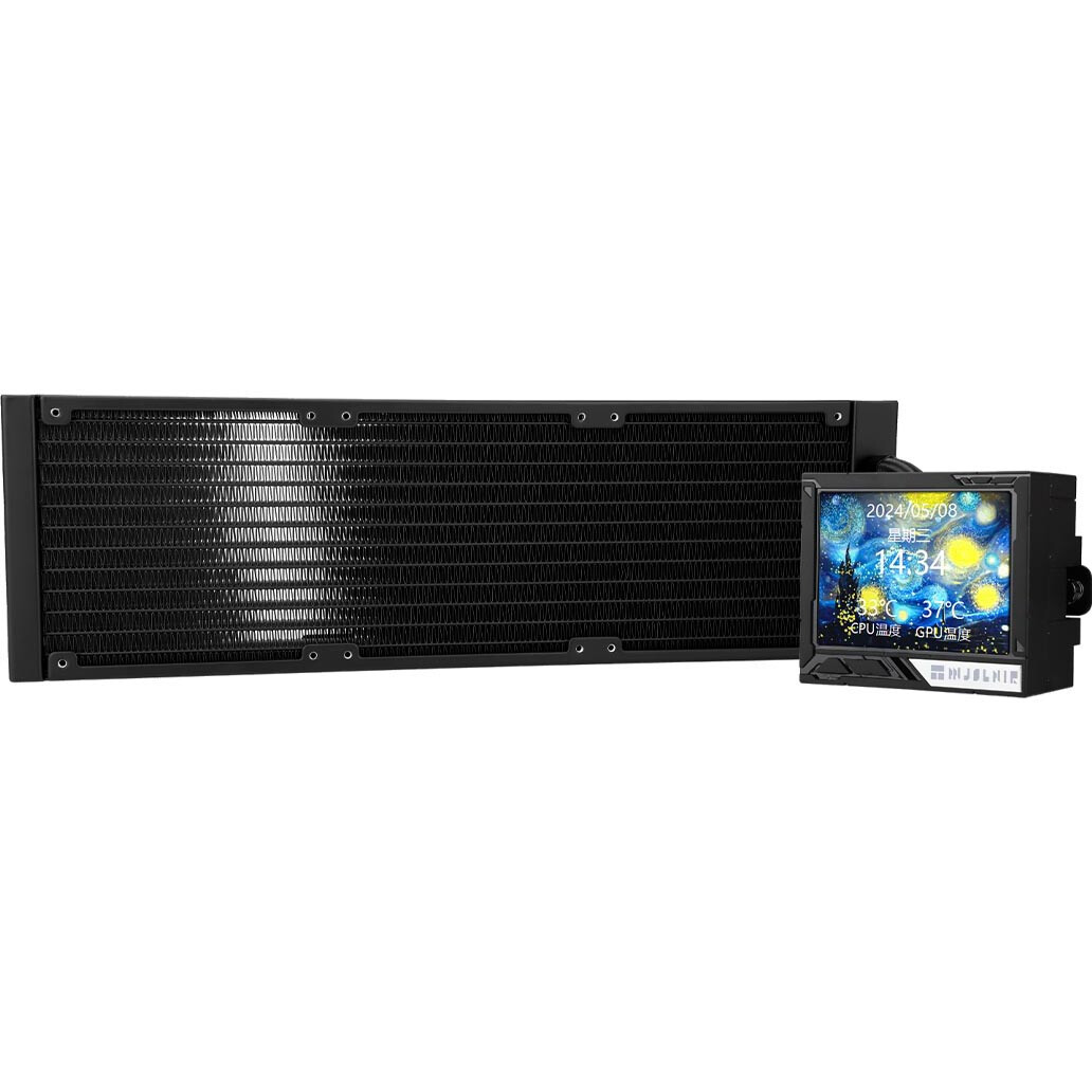 Kühlsystem für Flüssigkeitskühlung Thermalright Mjolnir Vision 360 X Black - M-VISION-360-X-BL